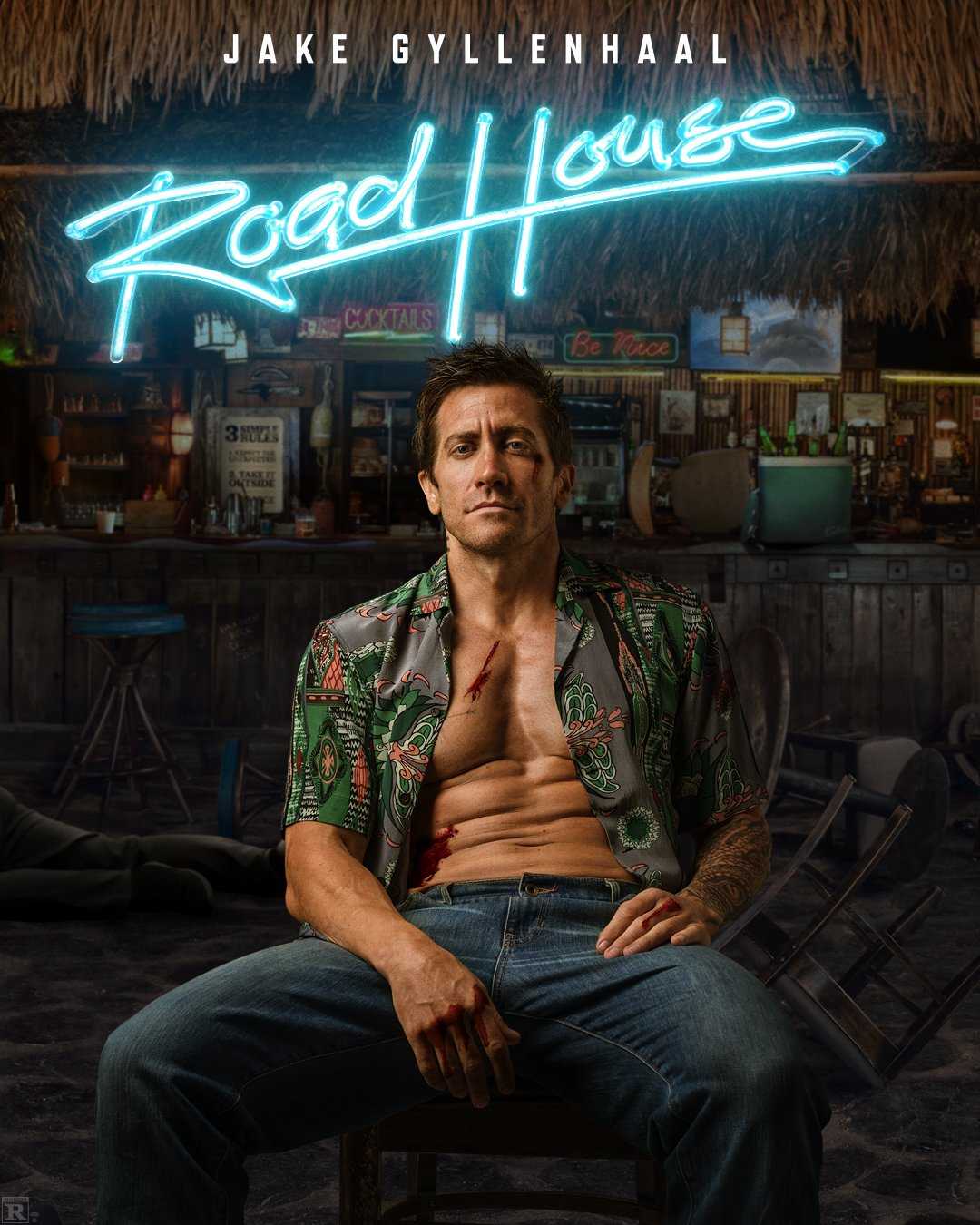 Featured picture for the movie; ROADHOUSE - ROCKY
