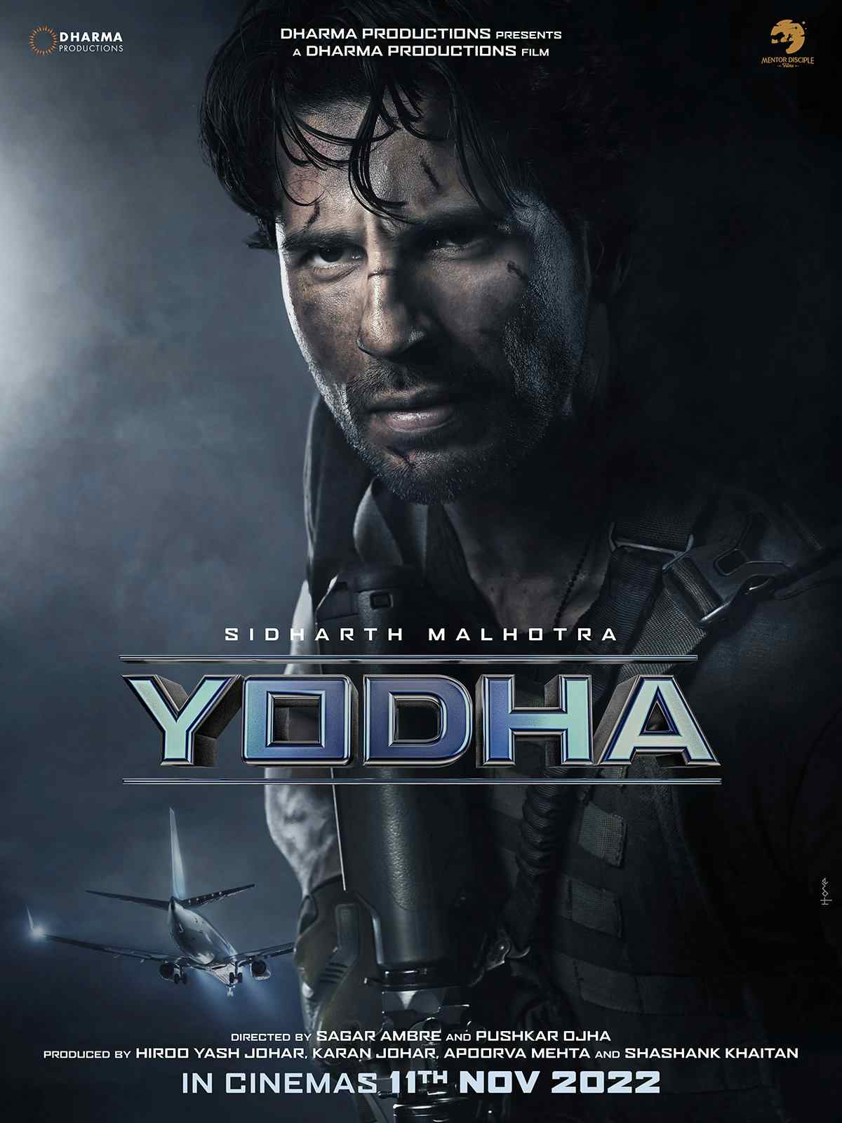 Featured picture for the movie; YODHA 2024- ROCKY 