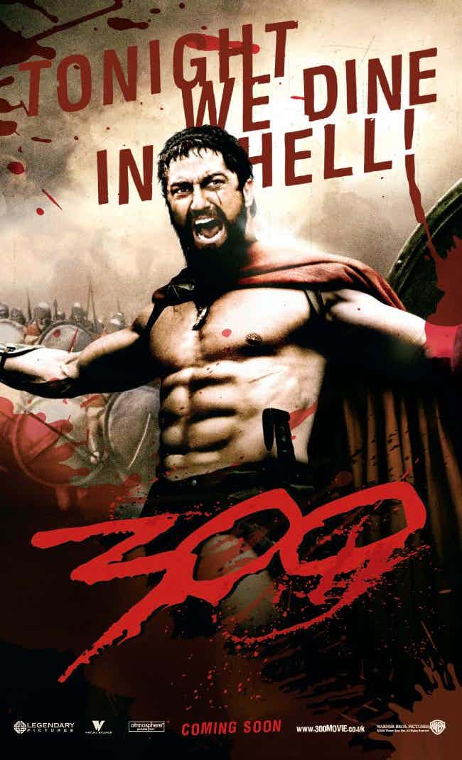 Featured picture for the movie; 300 SPARTANS - ROCKY