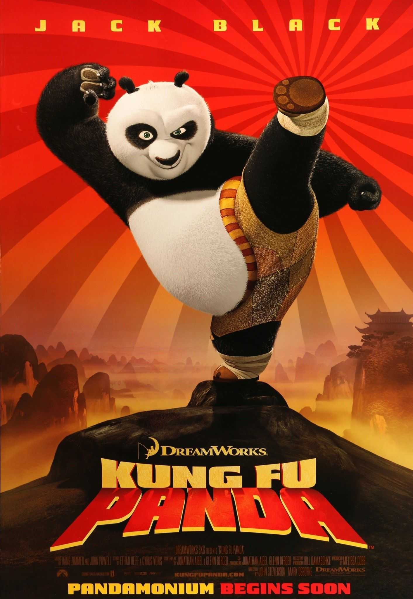 Featured picture for the movie; KUNG FU PANDA - PK