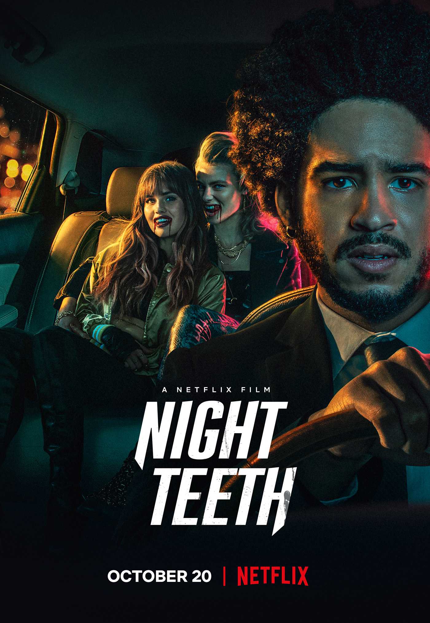 Featured picture for the movie; Night Teeth - ROCKY