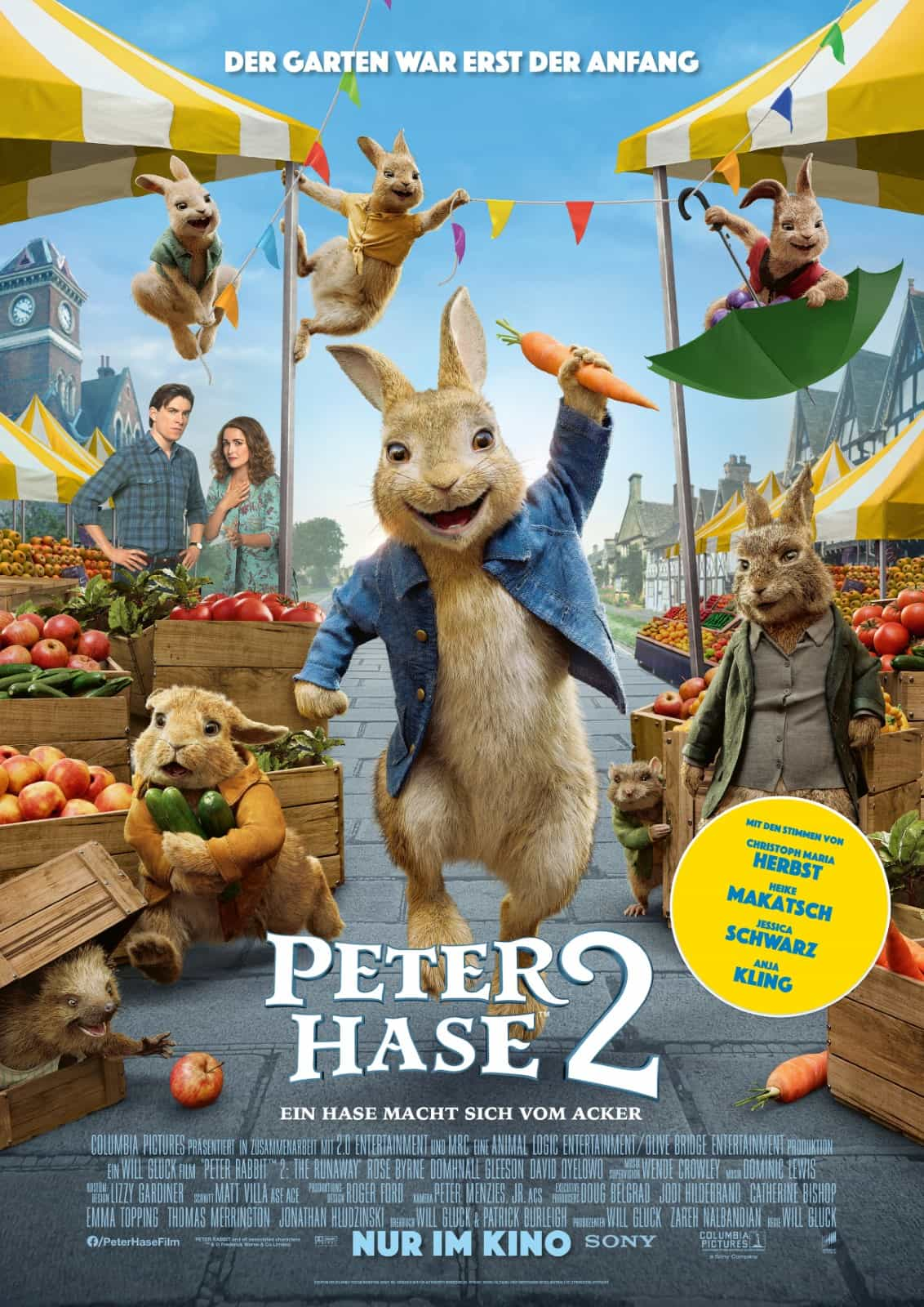 Featured picture for the movie; Peter Rabbit 2: GAHEZA