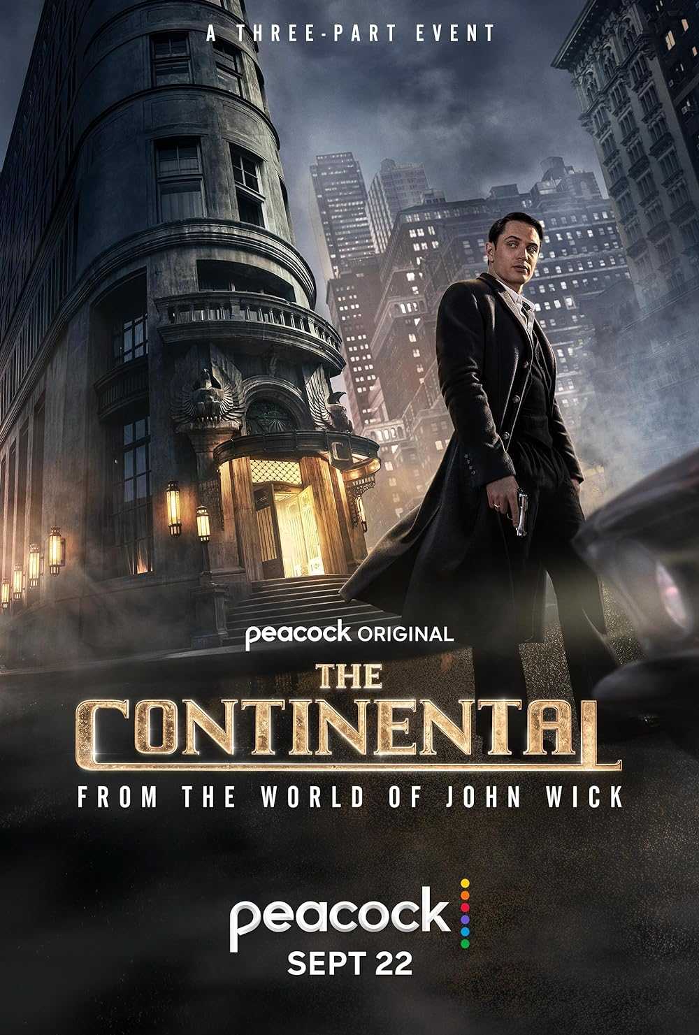 Featured picture for the movie; The Continental: From the World of John Wick 1 - REMMY