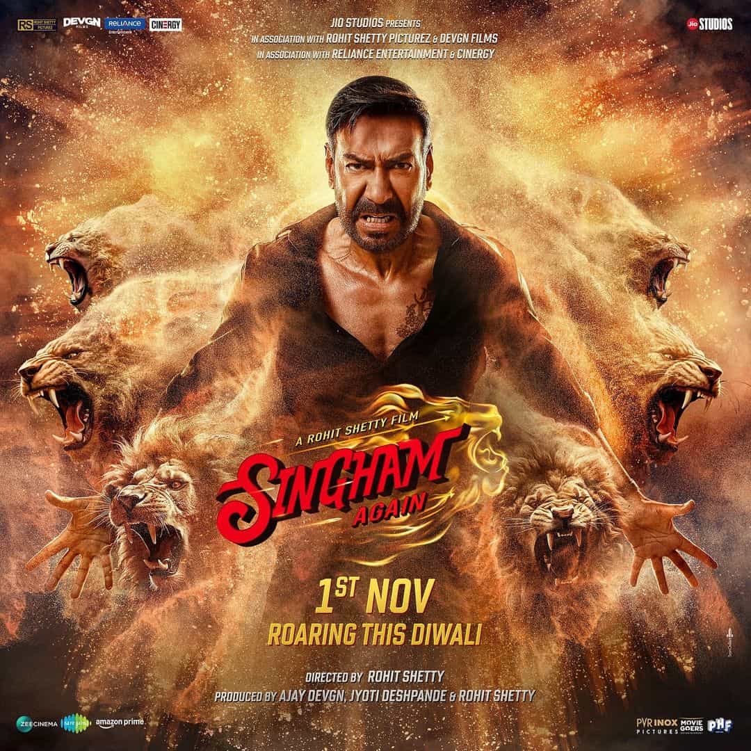 Featured picture for the movie; Singham Again - ROCKY