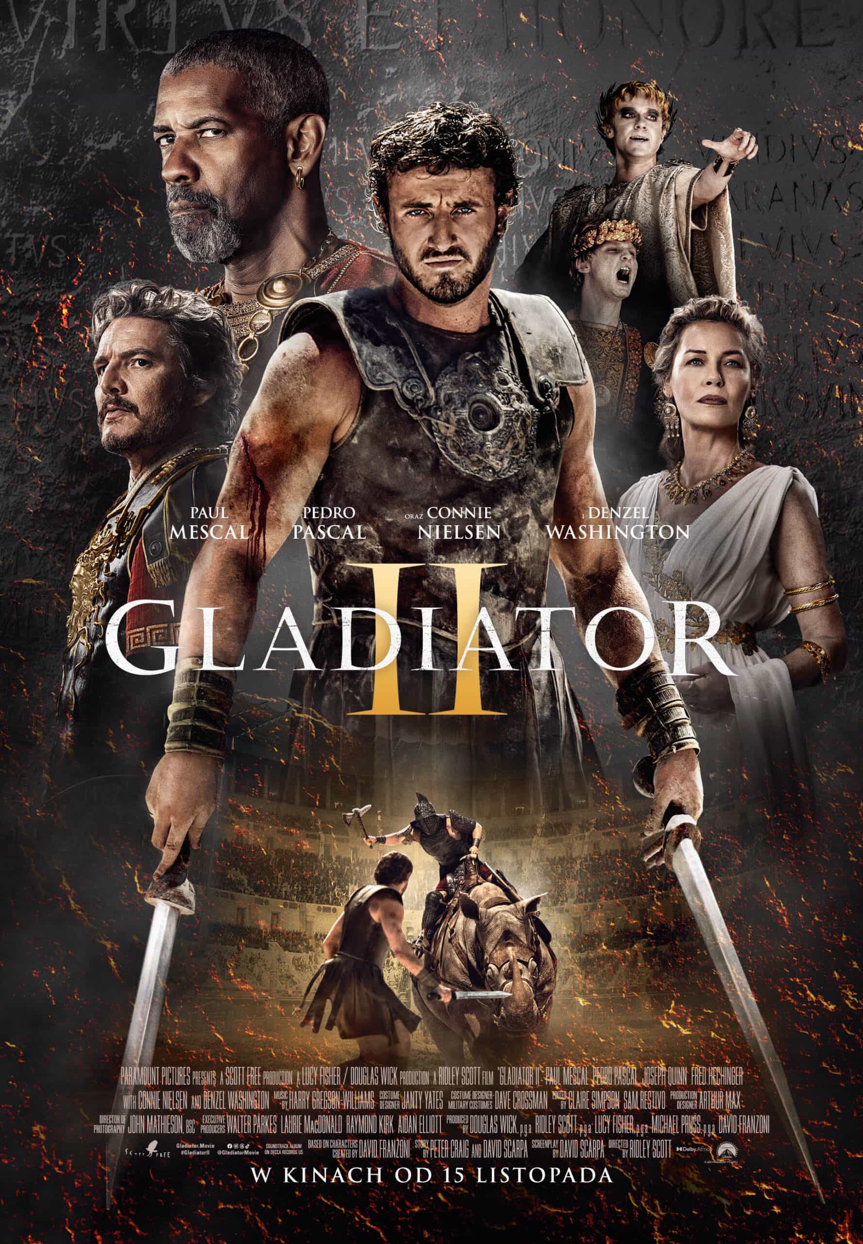 Featured picture for the movie; Gladiator 2 - ROCKY