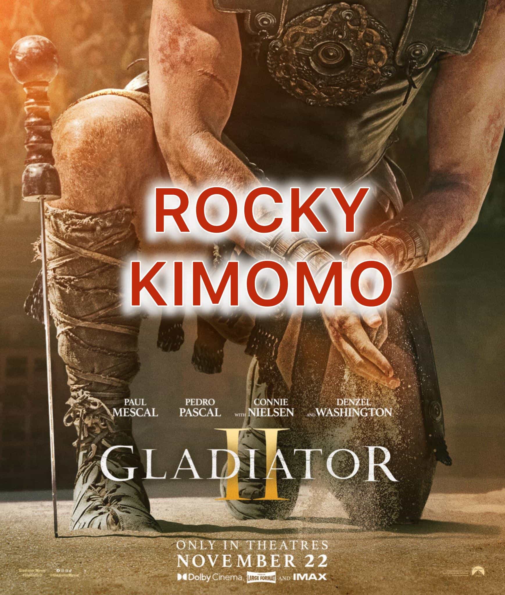 Featured picture for the movie; GladiatorNEW 2 - ROCKY