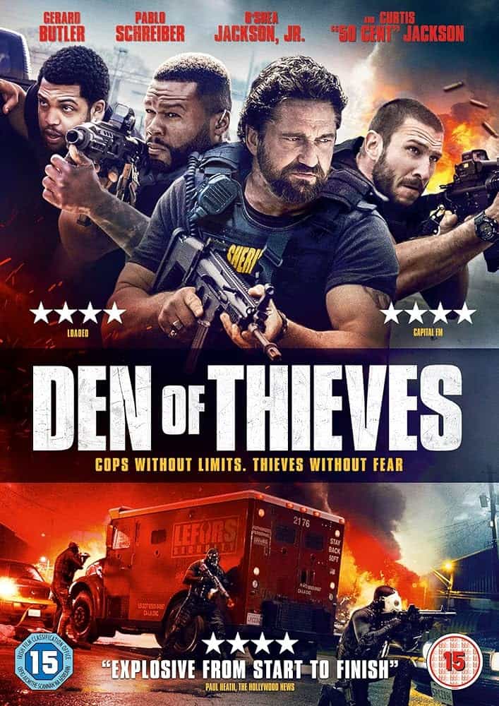 Featured picture for the movie; Den of Thieves - ROCKY