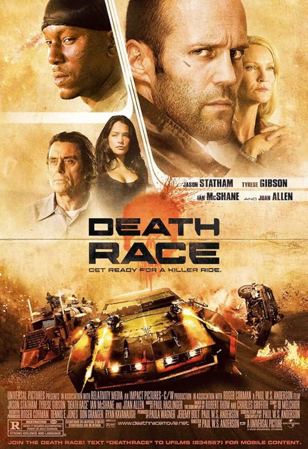 Featured picture for the movie; Death Race - GAHEZA